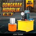 Dongkrak hidrolik elektrik 150 ton / hydraulic pump electric 150 ton