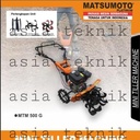 Traktor Sawah Paret Bedengan Tiller Matsumoto MTM 500 G + Bensin 7.5HP