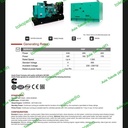 genset cummins 200 kva type silent heavy duty