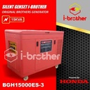 genset silent honda 15 kva.. 12000 watt BGH15000