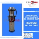Pompa celup Submersible pump air 6 inch 3 phase Tsuzumi TKL532 large