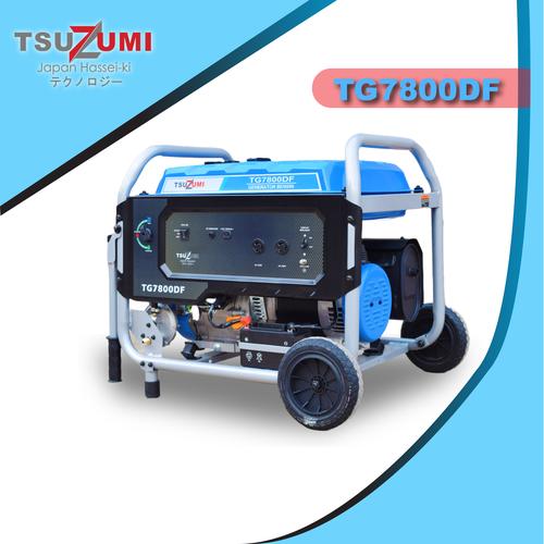 Genset LPG 5000 Watt 7 kva Tsuzumi TG7800DF Japan Technology