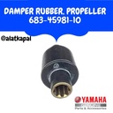 DAMPER RUBBER PROPELLER 683-45981-10 UNTUK MESIN TEMPEL 15PK 2 TAK