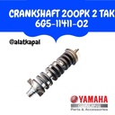 CRANKSHAFT 200PK 2 TAK 6G5-11411-02 UNTUK MESIN TEMPEL YAMAHA