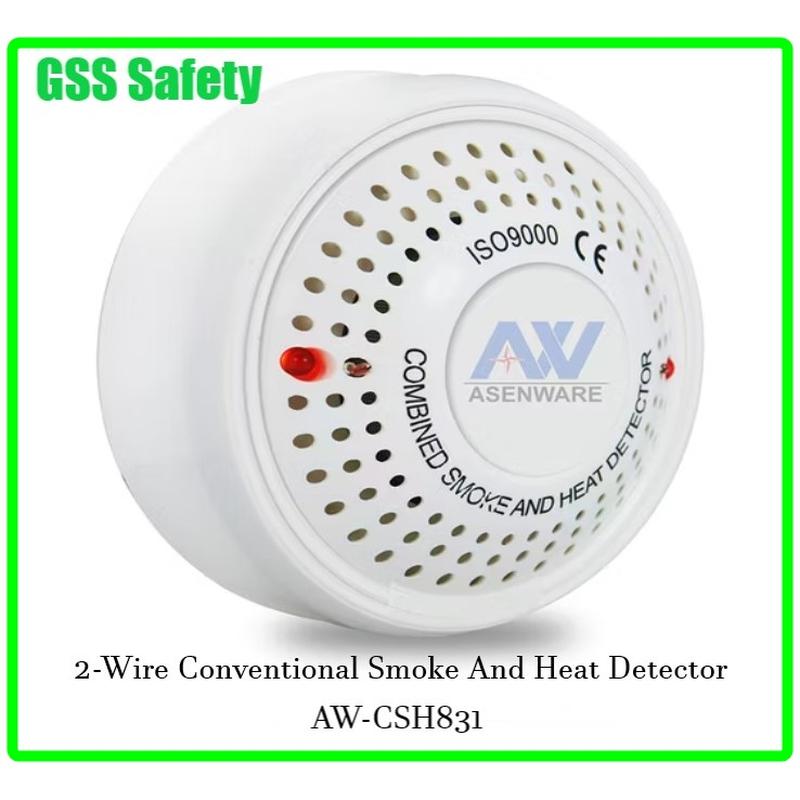 Conventional Smoke And Heat Detector Asenware AW-CSH831
