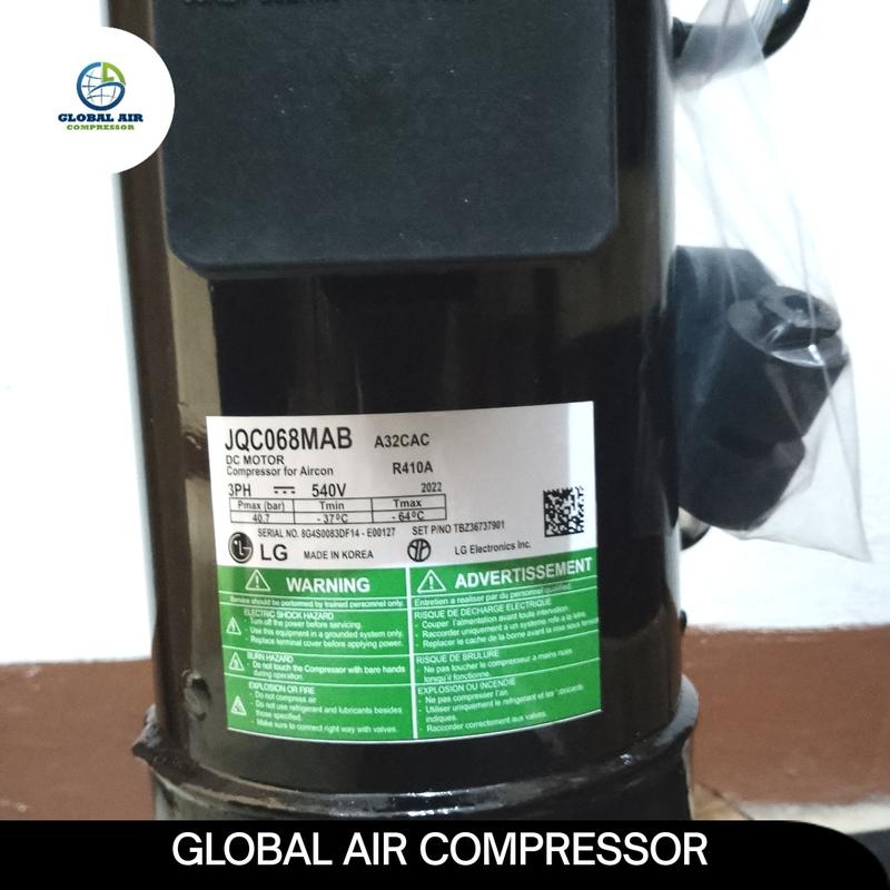 Compressor LG JQC068 / JQC068MAB R410A 3PH (INVERTER)