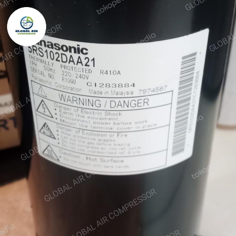 Compressor Panasonic 5RS102D / 5RS102DAA21 1PK R410A 220V