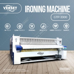 [EZM.1013800] Mesin Setrika Laundry Industri Verset GTP-3300