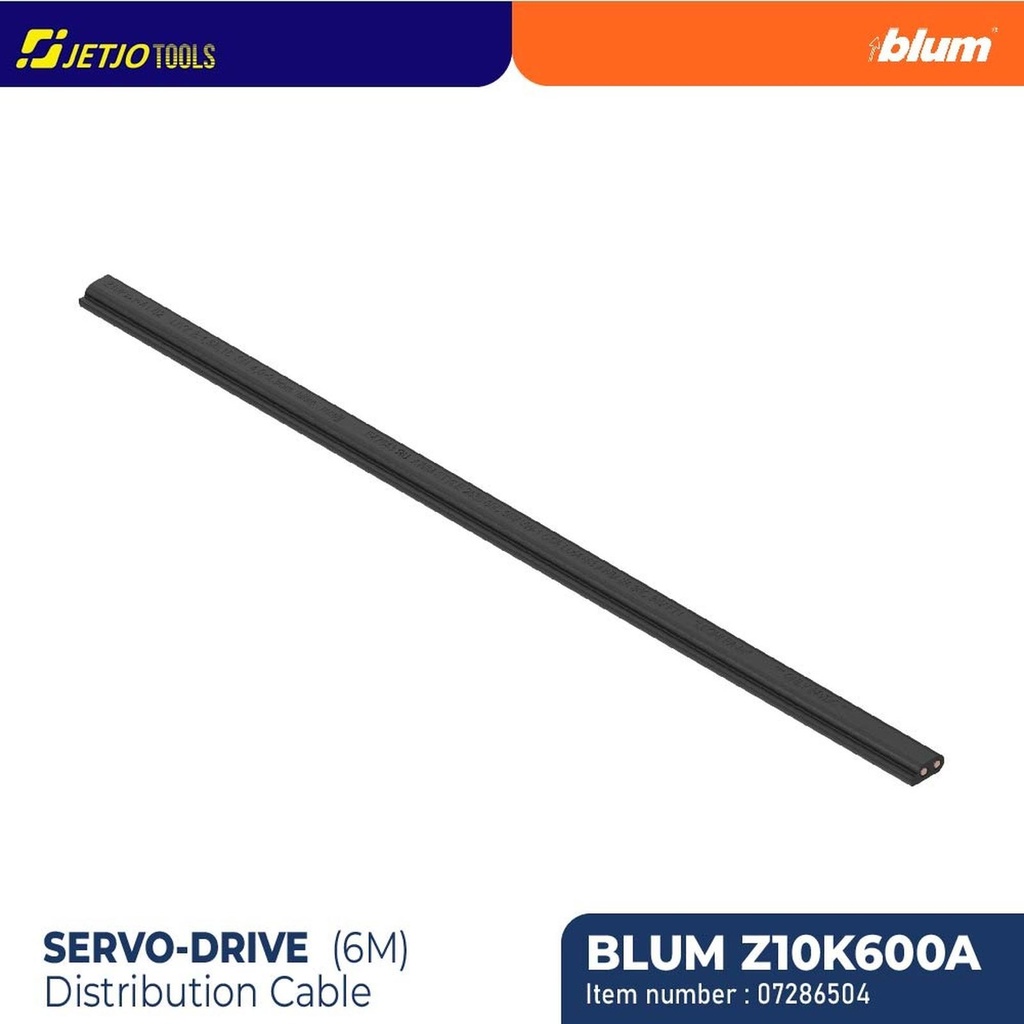 BLUM Z10K600A KABEL EKSTENSION SERVO-DRIVE DISTRIBUTION CABLE 6M BLACK ...