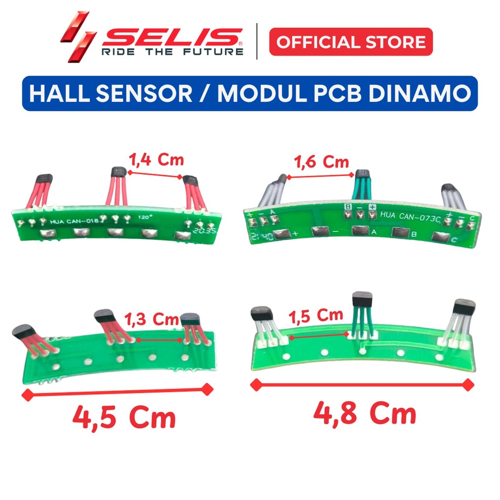 SELIS - Modul Sensor / Hall Sensor Dinamo Sepeda Motor Listrik ...