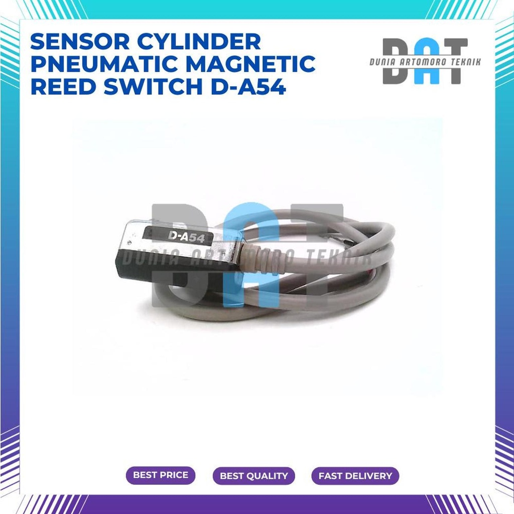 Jual D-A54 SENSOR CYLINDER PNEUMATIC MAGNETIC REED SWITCH D-A54 ...