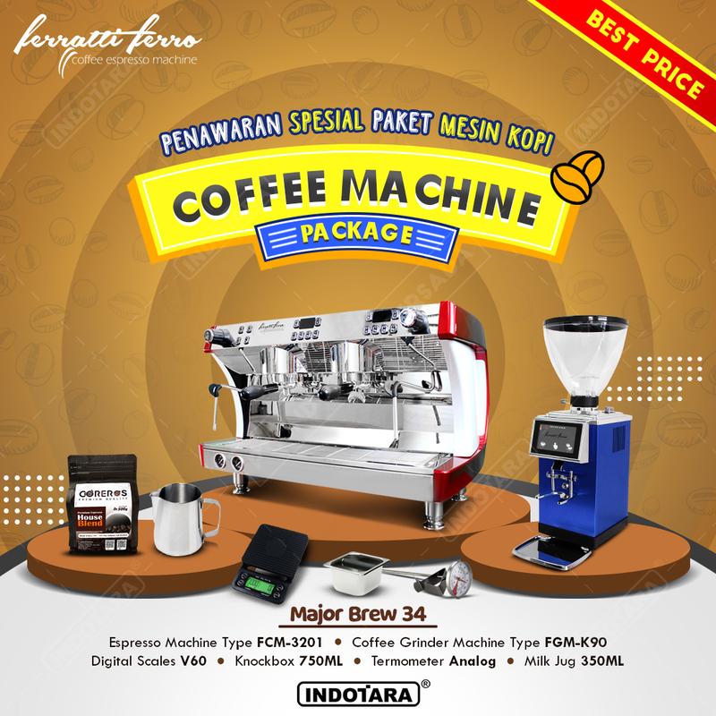 Paket Mesin Kopi Major Brew 28 - 36