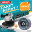 Paket Hemat 1 - Gerinda Tangan HG9523 - 1 Pack Mata Gerinda Potong