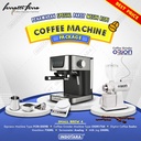 Paket mesin kopi Espresso Small Brew 4 - 5 - 6