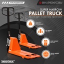 Hand Pallet Narrow Pallet Truck Shigemitsu PKZ20PU320