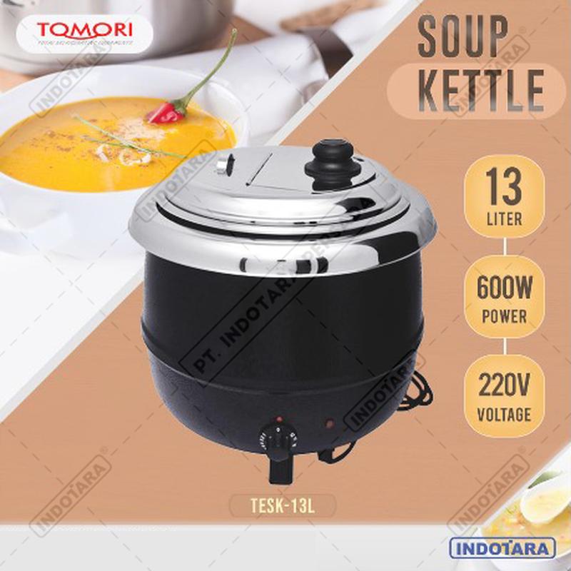 TOMORI ELECTRIC SOUP KETTLE TESK-13L