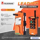 Telecrane Remote Controller F21-E1B Single Speed