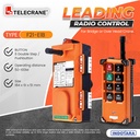 Telecrane Remote Controller F21-E1B Single Speed