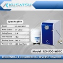 Kusatsu Reverse Osmosis RO-50G-W01C Auto Flush 189L