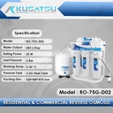 Kusatsu Reverse Osmosis RO-75G-D02 283L 2Bar