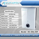 Reverse Osmosis RO-50G-H09 189L 23W 2Bar Kusatsu