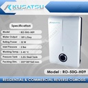 Reverse Osmosis RO-50G-H09 189L 23W 2Bar Kusatsu