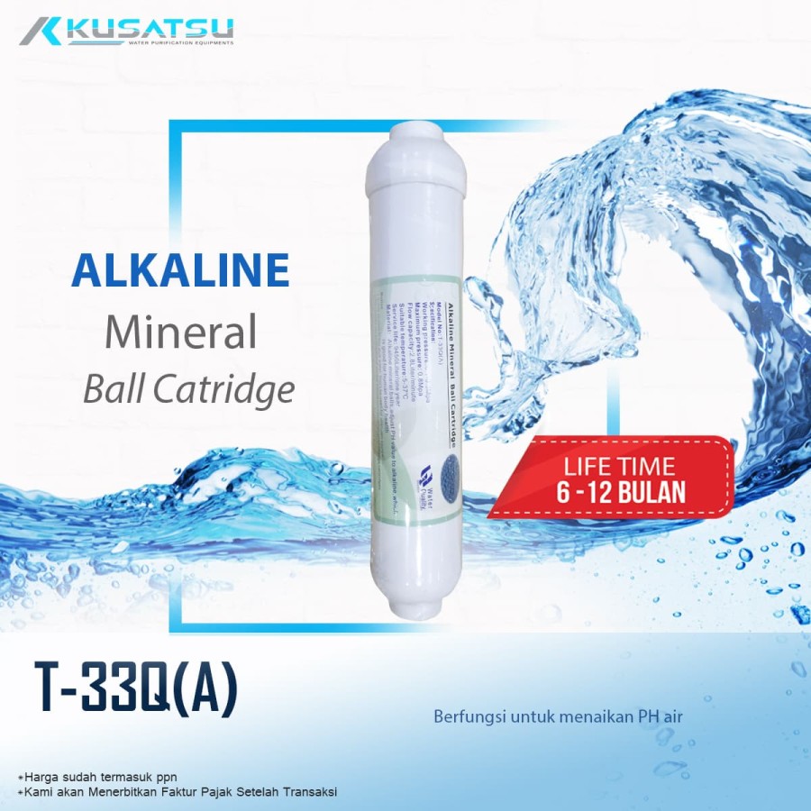 Alkaline Mineral Ball Catridge Kusatsu - T-33Q(A)