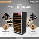 Wine Cooler | Tomori Wine Storage Steel WX-80DT