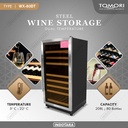 Wine Cooler | Tomori Wine Storage Steel WX-80DT