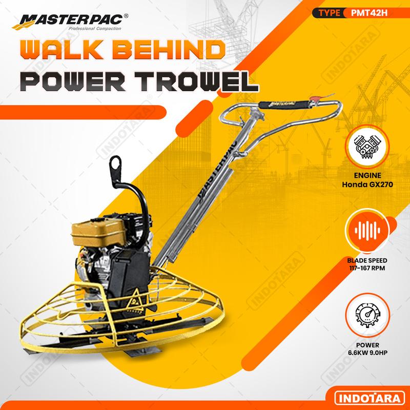 Masterpac Walk Behind Power Trowel PMT42H