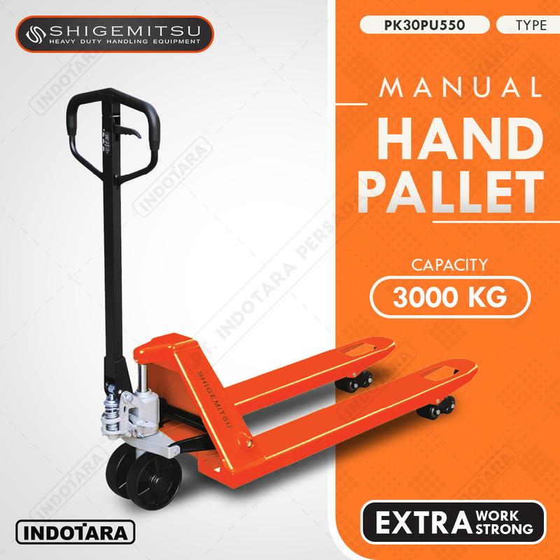 Shigemitsu Hand Pallet 3Ton PK30PU550
