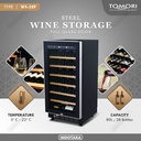 Wine Cooler | Tomori Wine Storage Steel WX-28F