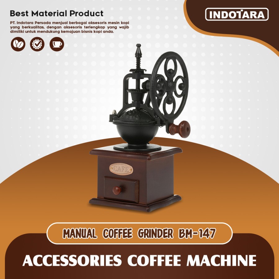 Gilingan Kopi Manual / Manual Coffee Grinder Vintage - BM147