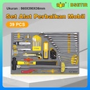 Auto Tool Trolley Set Tray Set Customize 39Pcs BESTIR