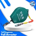 TALI PENGAMAN 3M 5M SELF RETRACTABLE LIFELINE SHELL FALL ARRESTER