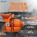 Concrete Mixer 750L / MIXER SEMEN BESAR / MIXER MOLEN SEMEN JZM750