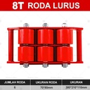 RODA PEMINDAH BARANG MACHINERY MOVER ROLLER ROLL TANK 8 TON