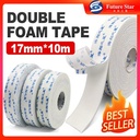 DOUBLE TAPE BUSA 17MM DOBEL TIP BUSA TEBAL 2,5MM
