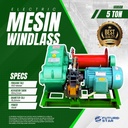 ELECTRIC WINDLASS/ HOIST/ MESIN PENARIK 5 TON