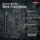 Brennenstuhl Stop Kontak Bundle - Work from Home Essentials