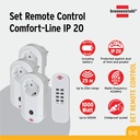 Smart home System for electrical appliances Brennenstuhl Comfort Line Remote Control Set 3x IP20 - 1507040