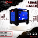 Bar Bender Electric Alat Pembengkok Besi Ulir Tsuzumi TB40