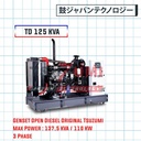 Genset Open Type Tsuzumi TD 125 KVA