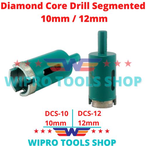 Mata Bor Pelubang Keramik Beton Granit Diamond Core Drill Seg 10/ 12mm