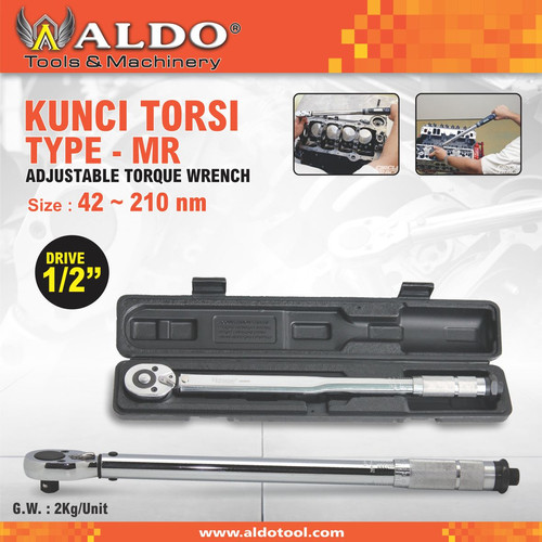 KUNCI TORSI TYPE - MR MERK ALDO