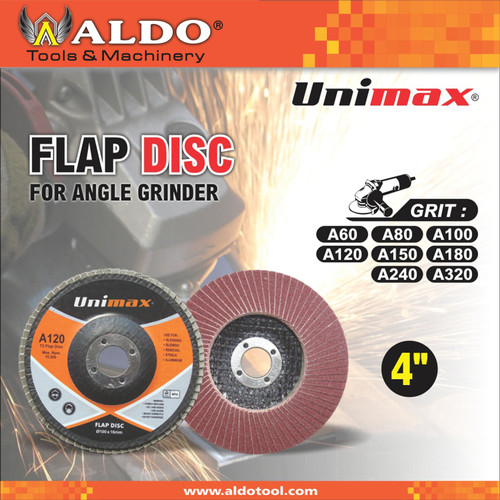 FLAP DISC / AMPLAS SUSUN 4" UNIMAX