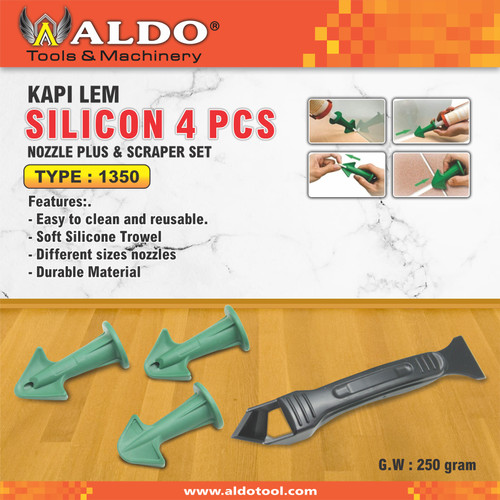 Kapi Silicon Lem 4 Pcs Type : 1350 Merk Aldo