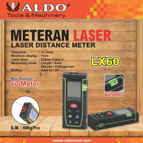 Meteran Laser LX-60