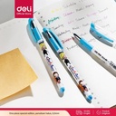 Deli Gel Pen / Pulpen Gel One Piece 0.5mm Nyaman Digenggam CG13