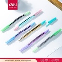 Deli Ballpoint Pen / Pulpen Bolpoin 0.7mm Halus Tinta Lancar EQ6